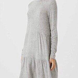 🧡3/15 NWT Vero Moda Soft Knit Tiered Dress Baby Doll Vmdorthe Women’s S